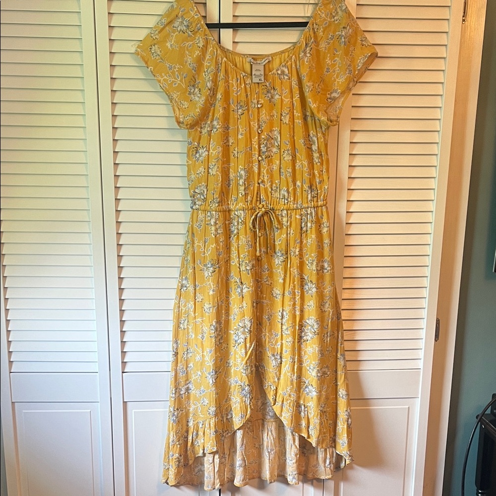 American Rag Sunlit Floral High Low Dress